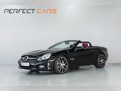 Mercedes-Benz SL-klasse Cabrio - 350, rood leer, automaat, hard top, Youngtimer