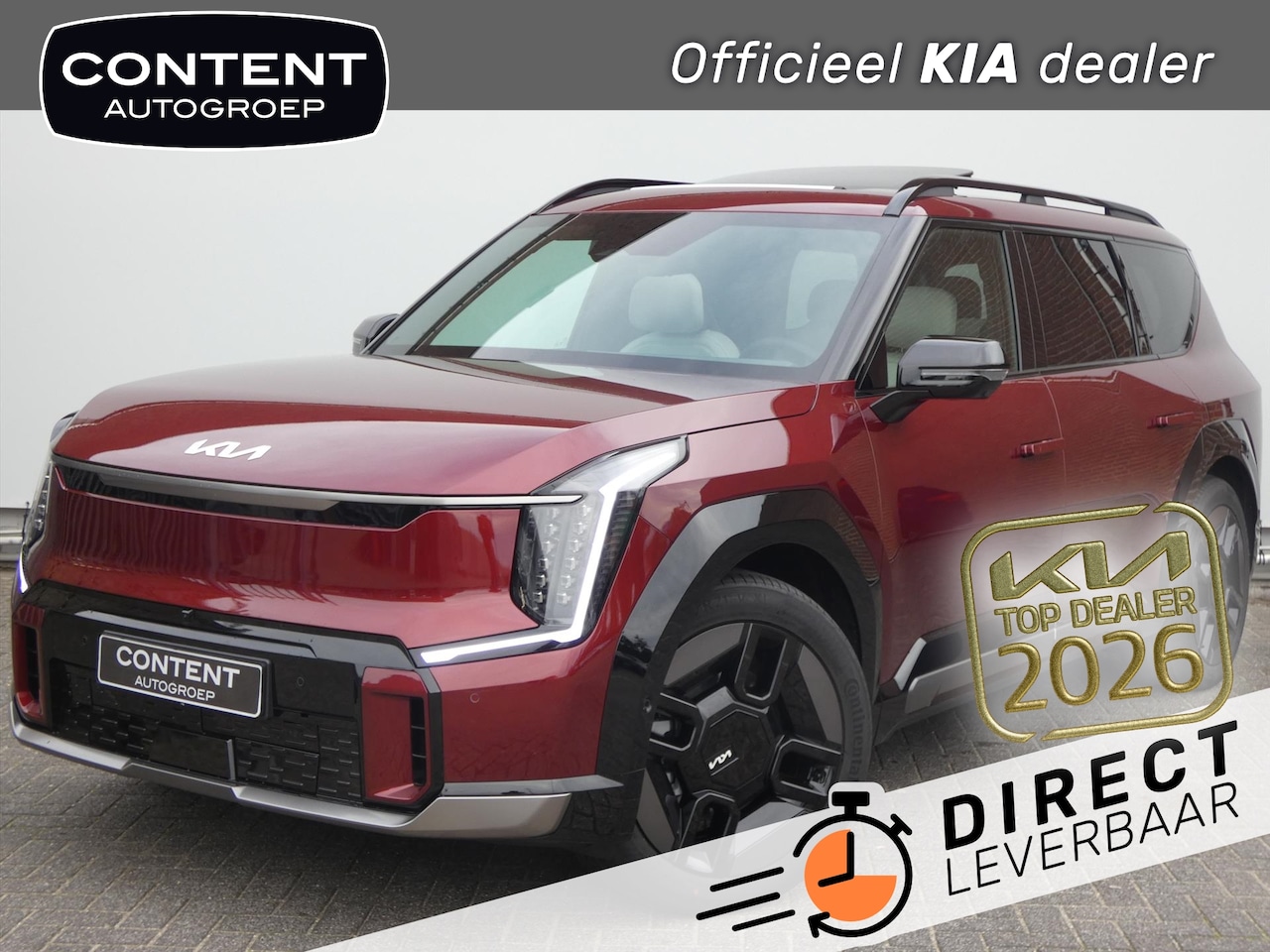 Kia EV9 - 99,8kWh 384pk AWD Dual Motor GT-Line | VERSCHILLENDE AL ONDERWEG | IN BESTELLING - AutoWereld.nl