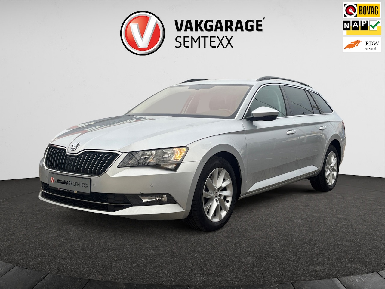 Skoda Superb Combi - 1.5 TSI ACT Ambition | Org. NL | 2de Eig. | Clima | Cruise | Start-Stop | PDC Voor + Achte - AutoWereld.nl