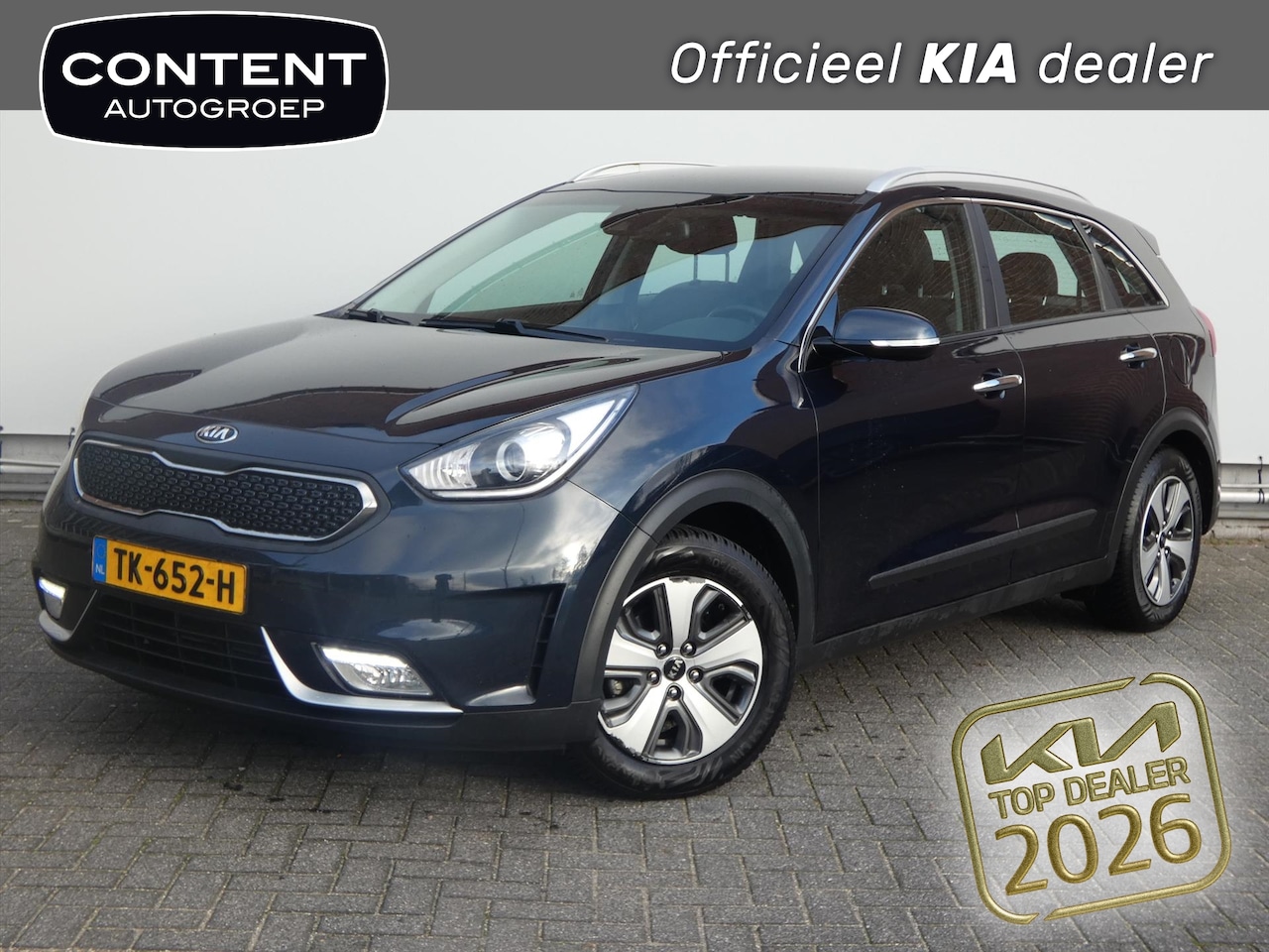 Kia Niro - 1.6 GDi Hybrid 141pk DCT6 DynamicLine / Trekhaak - AutoWereld.nl