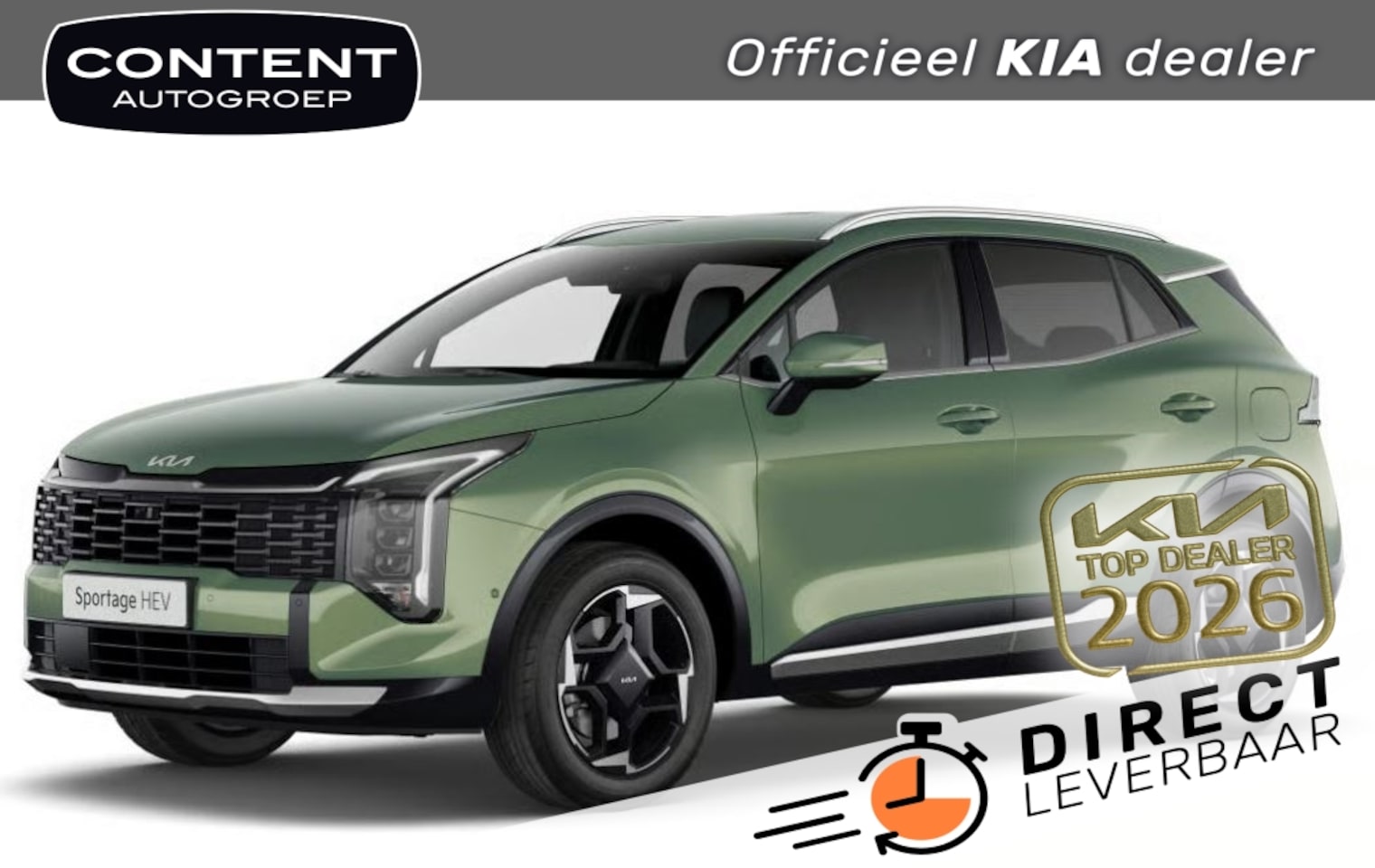 Kia Sportage - 1.6 T-GDi 239pk Hybrid AT6 DynamicPlusLine |IN BESTELLING - AutoWereld.nl