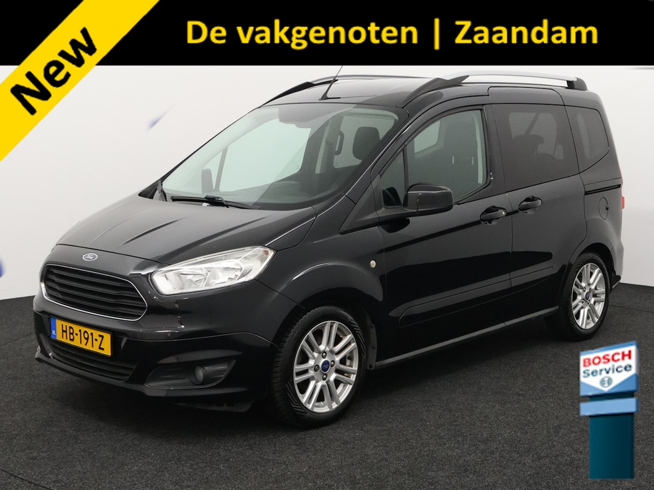 Ford Tourneo Courier - 1.0 Titanium Cruise control, Regensensor, Airco auto, Start/stop systeem, Buitenspiegels e - AutoWereld.nl