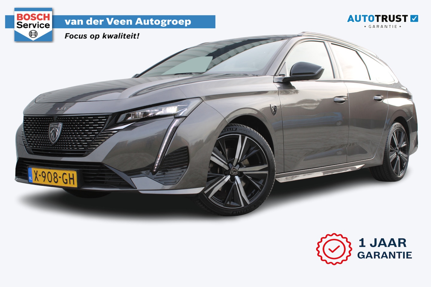 Peugeot 308 SW - 1.2 PureTech GT | Incl. 12 maanden garantie | Adaptieve cruise control | Climate control | - AutoWereld.nl