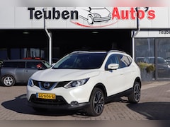 Nissan Qashqai - 1.2 Tekna NL auto | Panoramadak | Leder | Stoelverwarming | Camera