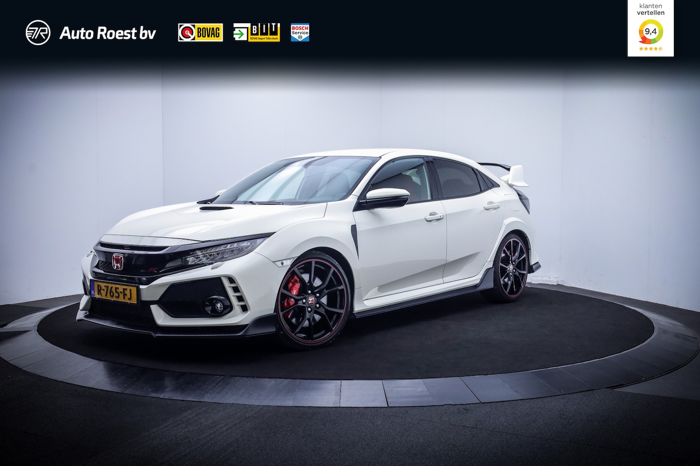 Honda Civic - 2.0 i-VTEC Type R ACC | 20" LMV | NAVI | LANEASSIST | CLIMA | CAM. | BLINDSPOT - AutoWereld.nl