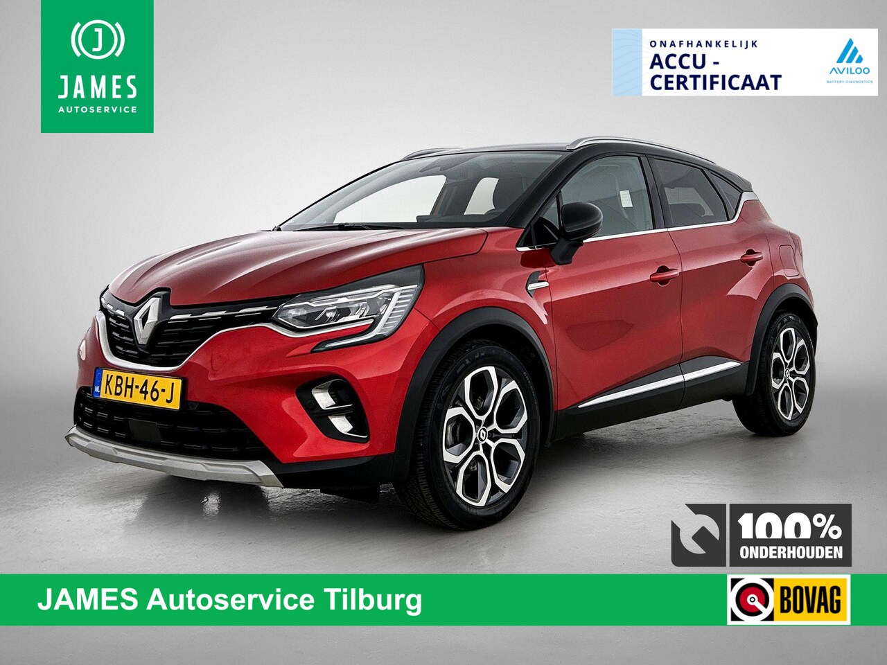Renault Captur - 1.6 E-Tech Plug-in Hybrid 160 Intens CAMERA | NAVI & CARPLAY | CRUISE - AutoWereld.nl