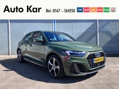 Audi A1 Sportback - 25 TFSI S edition Climatronic LM velgen PDC achter Districtgreen metallic lak