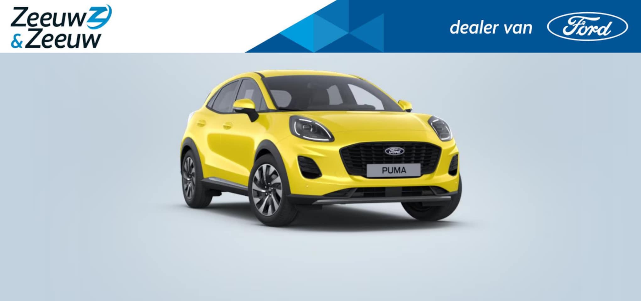Ford Puma - 1.0 EcoBoost Hybrid Titanium 125Pk | Apple Carplay&Android Auto | Ledverlichting | Parkeer - AutoWereld.nl