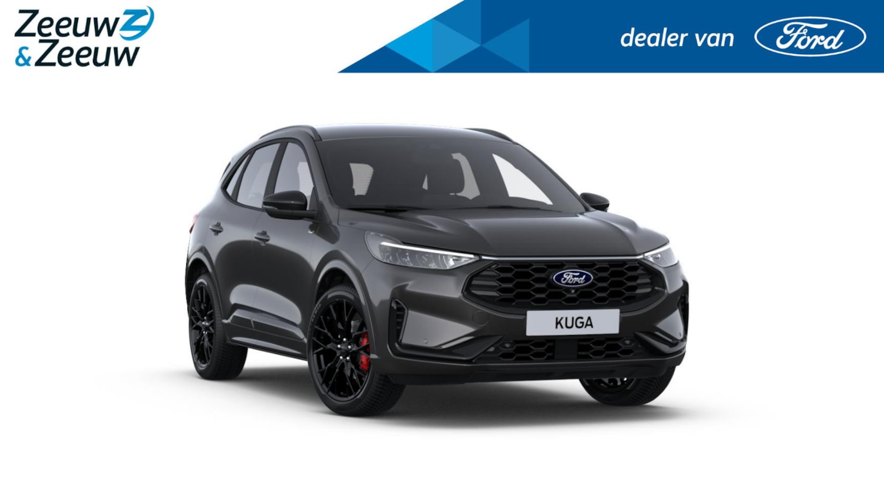 Ford Kuga - 2.5 PHEV ST-Line X | Black Pack | 20" Lichtmetaal | Led verlichting | 360Camera | Adaptive - AutoWereld.nl