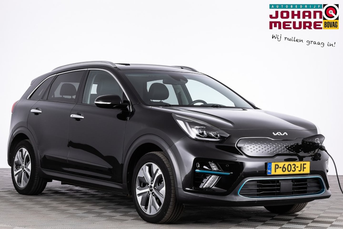 Kia e-Niro - DynamicPlusLine 64 kWh *SOH 99%* SCHUIFDAK | NAVI | Half LEDER ✅ 1e Eigenaar . - AutoWereld.nl