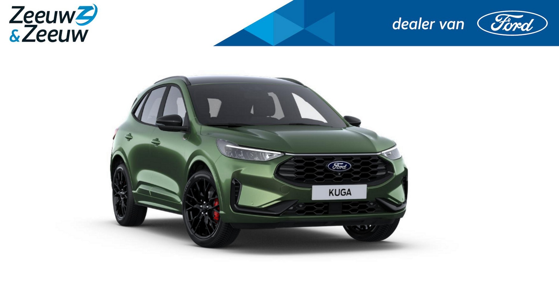 Ford Kuga - 2.5 PHEV ST-Line X | Black Pack | 20" Lichtmetaal | Led verlichting | 360Camera | Adaptive - AutoWereld.nl