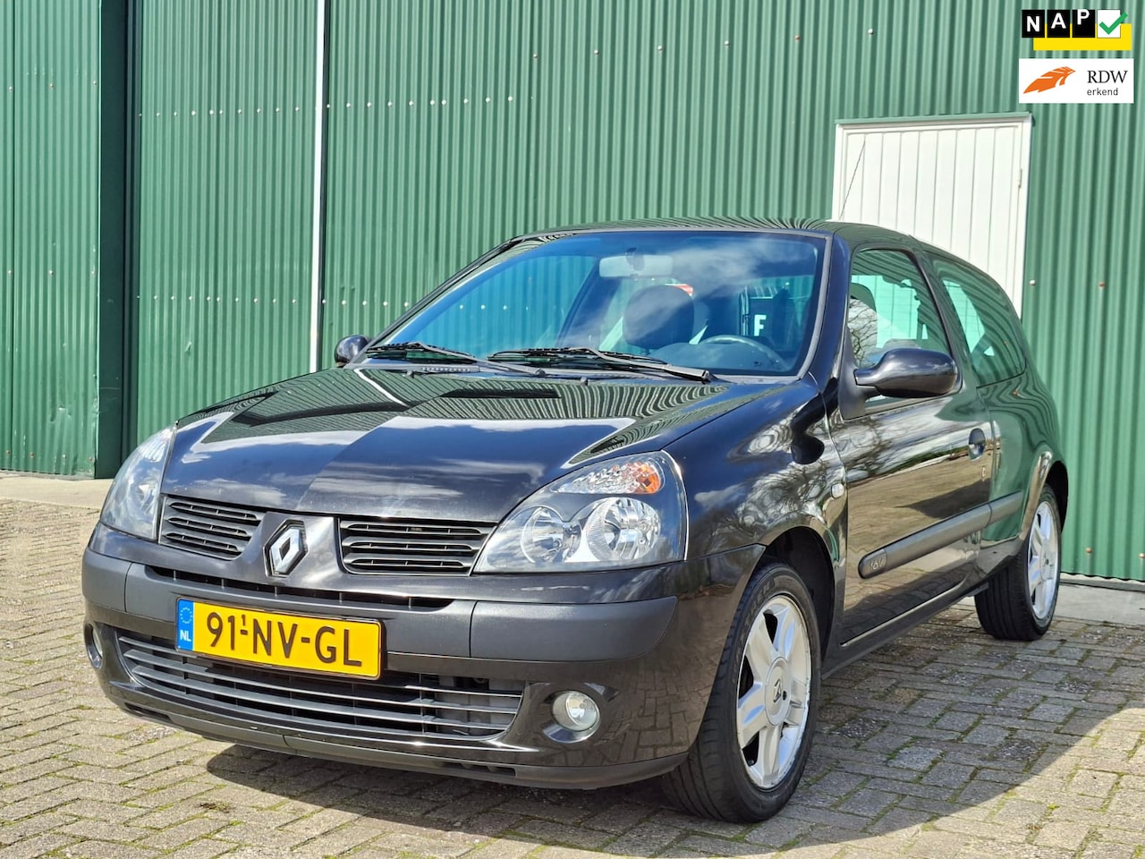 Renault Clio - 1.2-16V Dynamique Luxe/ Airco/ elek.ramen/ APK NEW! - AutoWereld.nl