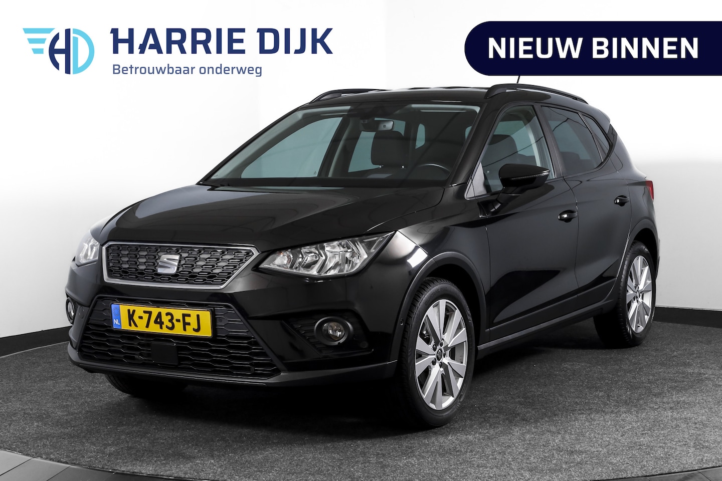 SEAT Arona - 1.0 TSI 95 PK Style | Dig. Cockpit | Cruise | PDC | Camera | App. Connect | ECC | LM 17" | - AutoWereld.nl