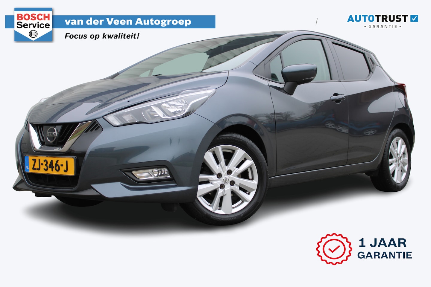 Nissan Micra - 0.9 IG-T N-Connecta | Incl. 12 maanden garantie | Cruise control | Climate control | Stoel - AutoWereld.nl