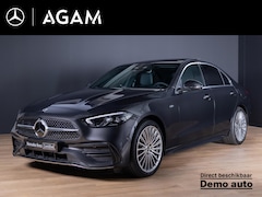 Mercedes-Benz C-klasse - Limousine 300 e Business Solution AMG Panorama dak | Trekhaak
