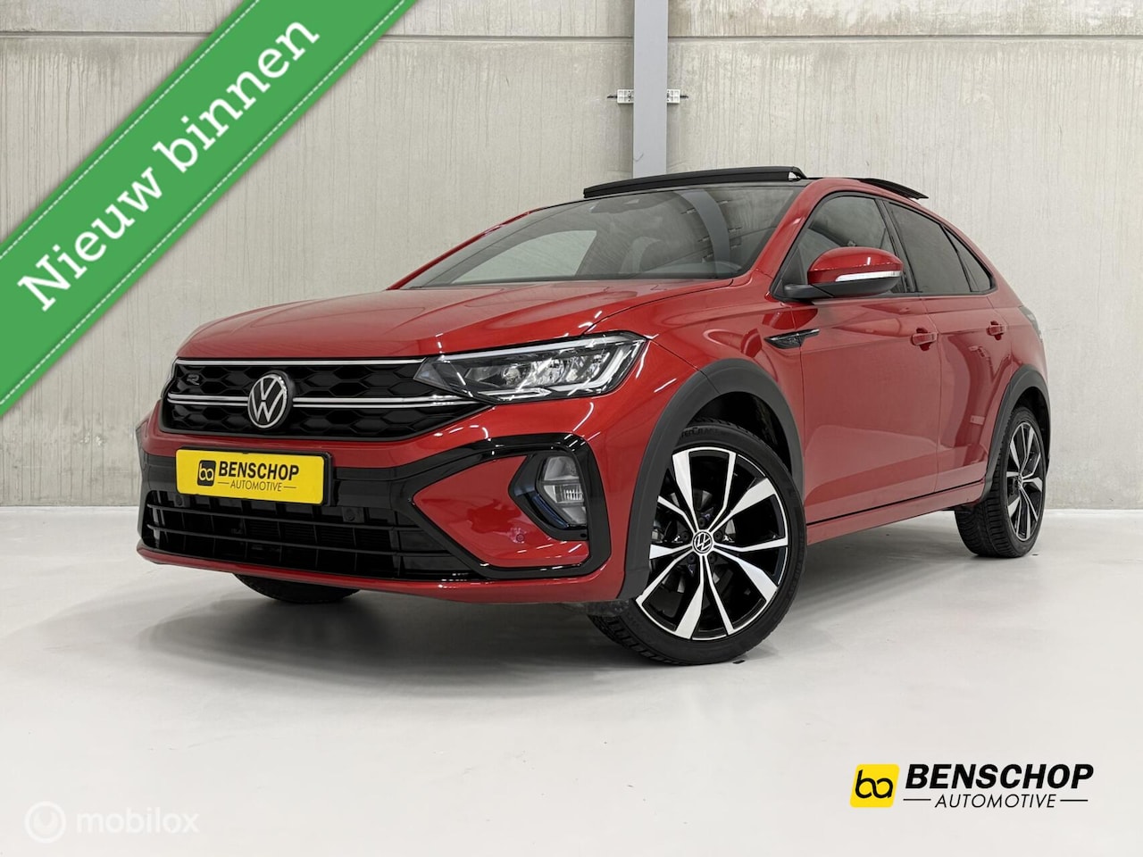 Volkswagen Taigo - 1.0 TSI R-Line Panodak IQ LED ACC Carplay Camera Sfeer - AutoWereld.nl