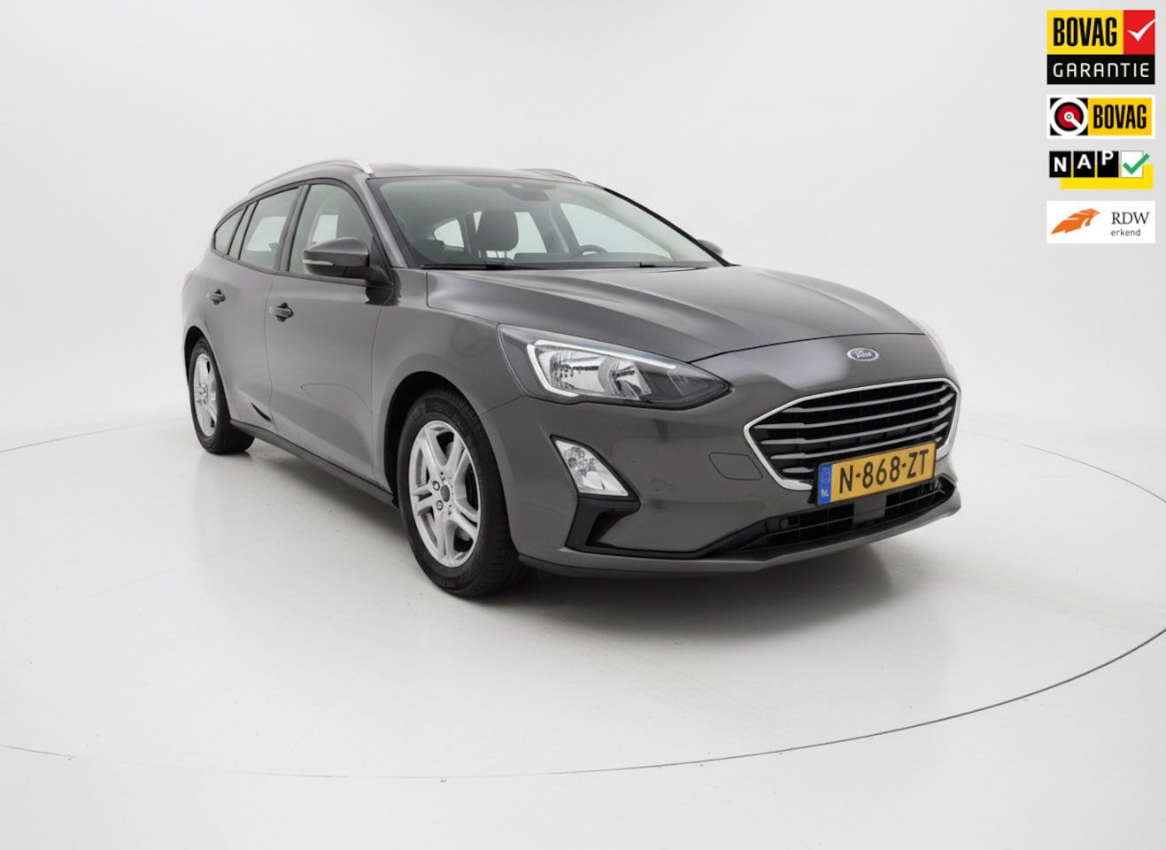 Ford Focus Wagon - 1.0 EcoBoost Titanium X Business|Camera|Trekhaak|ACC|1ste eig.| - AutoWereld.nl