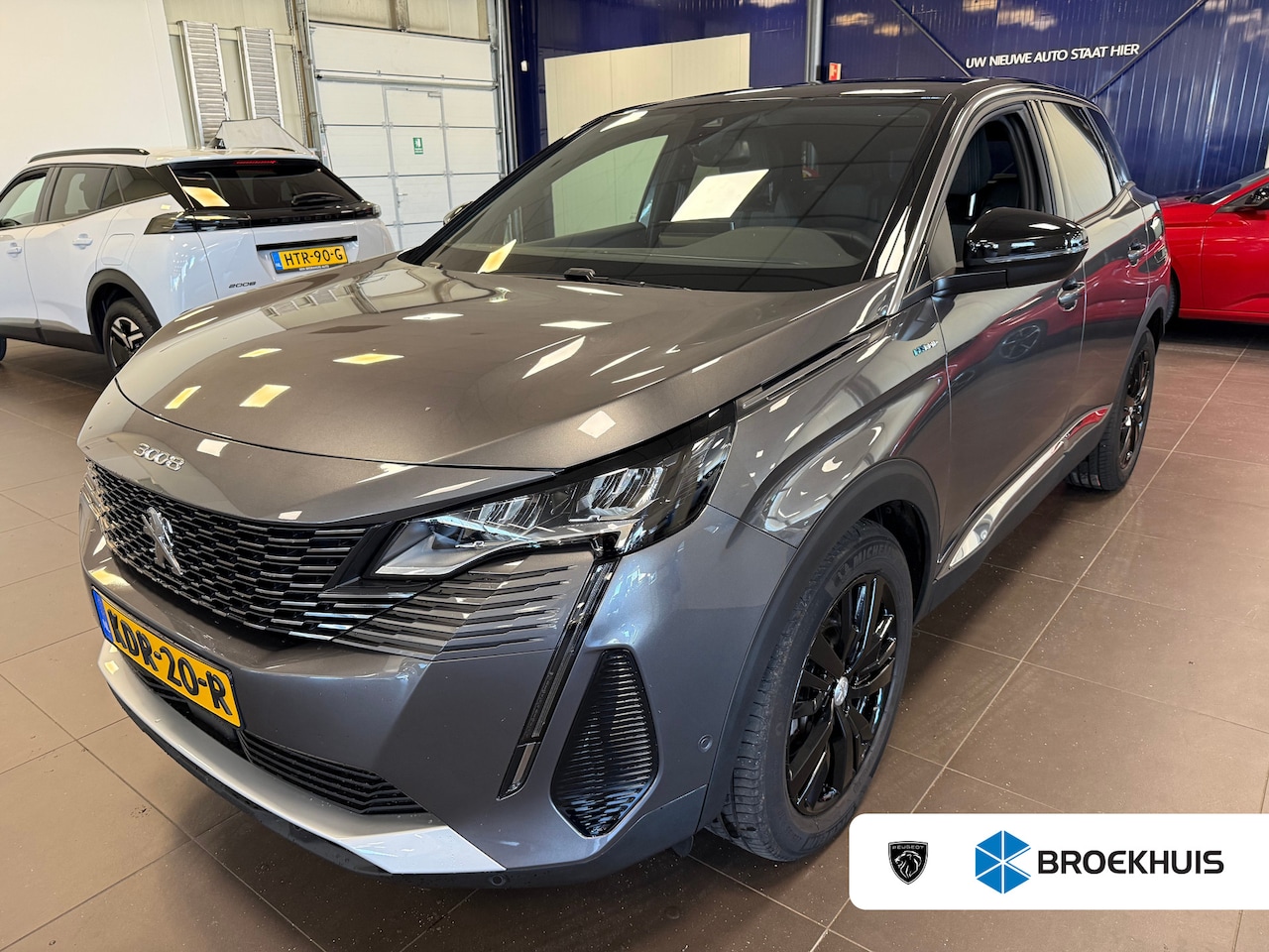 Peugeot 3008 - 1.6 HYbrid 225 Allure Pack Business | Navi | Voorstoelen verwarmd | Dodehoek | Cruise | Do - AutoWereld.nl