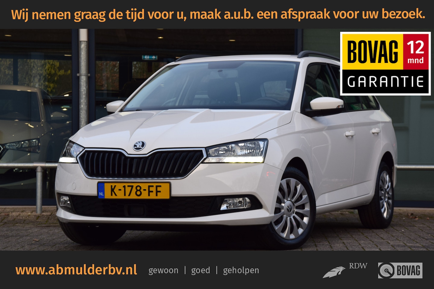 Skoda Fabia Combi - 1.0 TSI 96PK Ambition___OFFLINE___ | BOVAG Garantie | Org. NL | Lage KM stand met NAP | Ap - AutoWereld.nl