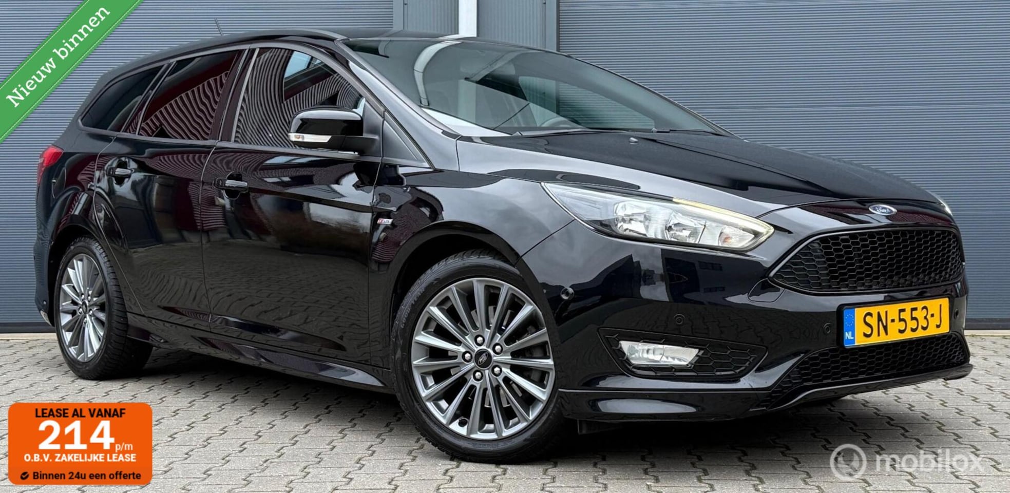 Ford Focus Wagon - 1.5 ST-Line 150PK Cruise/Trekhaak/Carplay/DRL - AutoWereld.nl