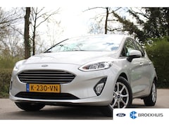 Ford Fiesta - 1.0EB Titanium | NL-AUTO | 1E EIGENAAR | CRUISE | LED | PARK SENS | LANE ASSIST | DEALER O