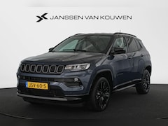 Jeep Compass - 4xe 240 Plug-in Hybrid Electric S SOH 98% Leder Stuur-Stoelverwarming Carplay