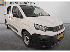 Peugeot Partner - 1.2 Benzine 111PK Euro6 Premium / Airco / Navigatie / Cruise-ctr. / Schuifdeur + Raam / Ra