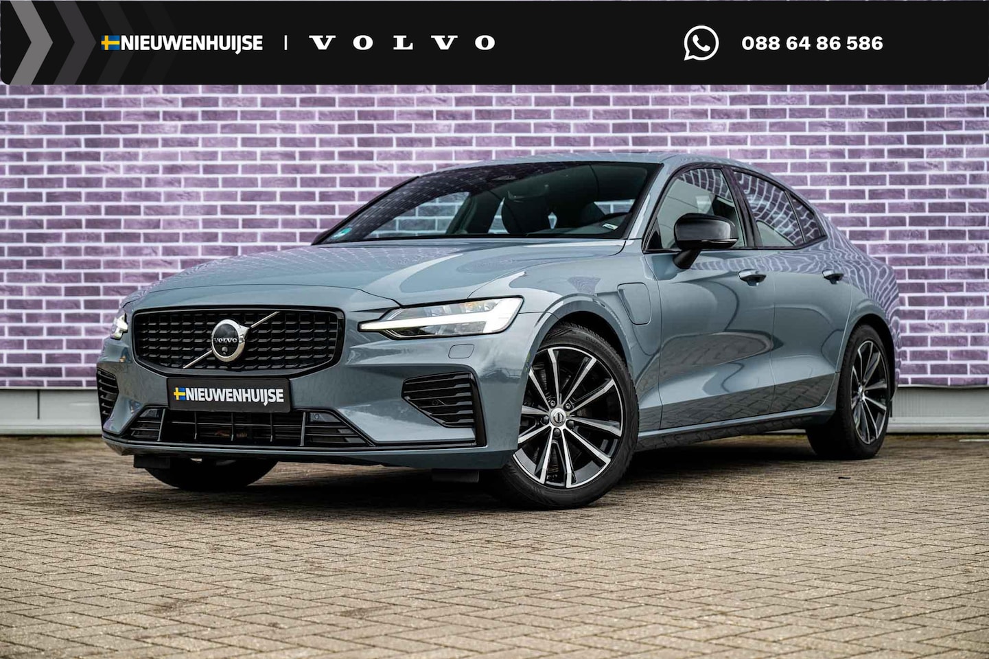 Volvo S60 - 2.0 Recharge T6 AWD Ultimate Dark | Trekhaak | Bowers & Wilkins | Head-Up Display | Panora - AutoWereld.nl