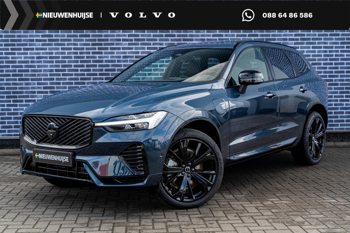 Volvo XC60 - 2.0 T6 Plug-in hybrid AWD Ultra Black Edition | PHEV | Harman Kardon Audio | 360 Graden Ca - AutoWereld.nl
