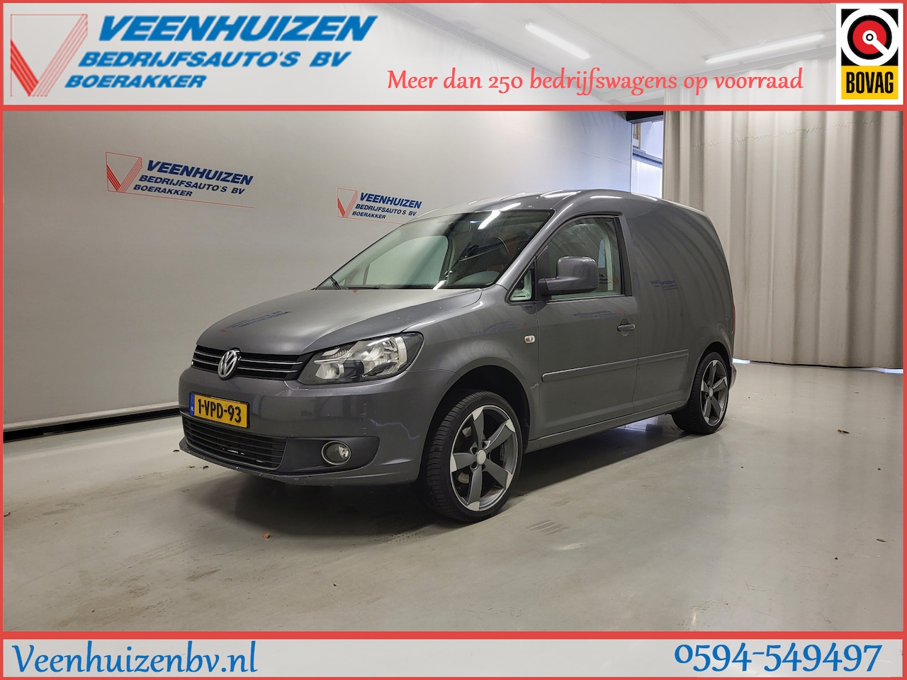 Volkswagen Caddy - 1.6TDI Airco Trekhaak Apk tot 21-8-2026! - AutoWereld.nl