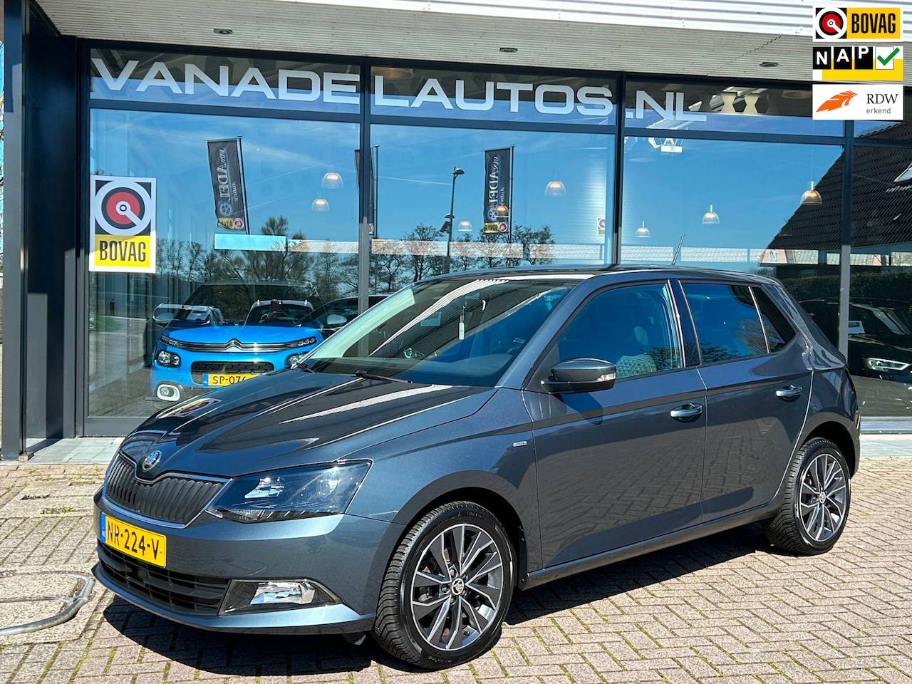 Skoda Fabia - 1.2 TSI Drive 1e Eig! Clima Cruise Trekhaak NAP NL-Auto Dealeronderhouden! - AutoWereld.nl