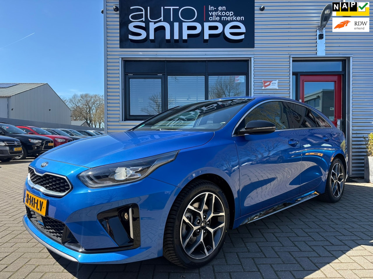 Kia Pro cee'd - 1.0 T-GDI GT-Line -CLIMA-CRUISE-STOEL + STUURWIELVERWARMING-KEYLESS-CAMERA-APPLE CARPLAY/A - AutoWereld.nl