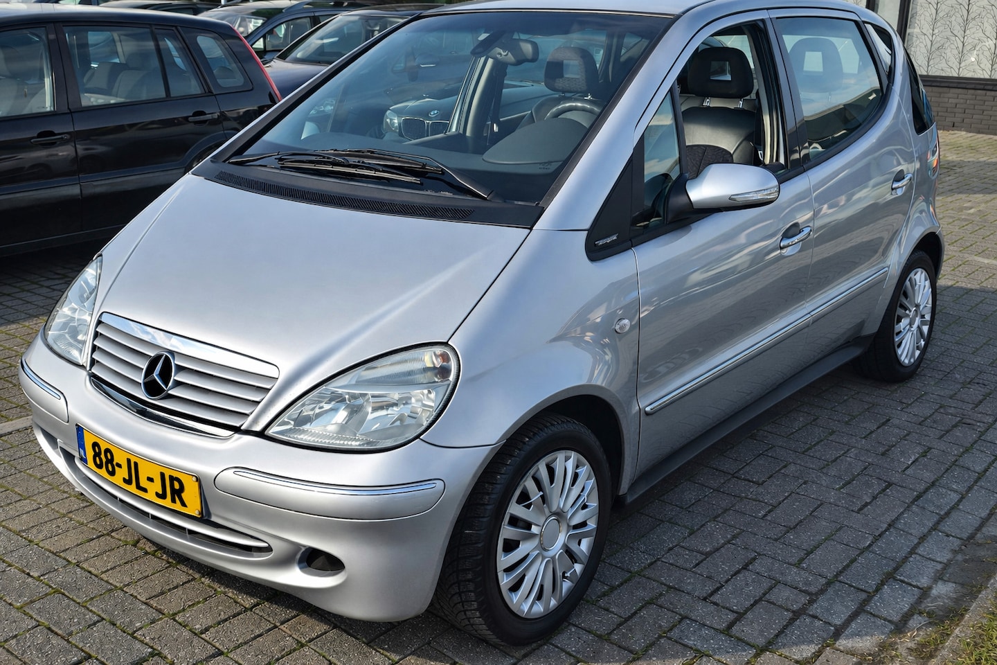 Mercedes-Benz A-klasse - 160 Avantgarde Lang Climate Cruise Leder/stof Elec pakket APK NAP - AutoWereld.nl