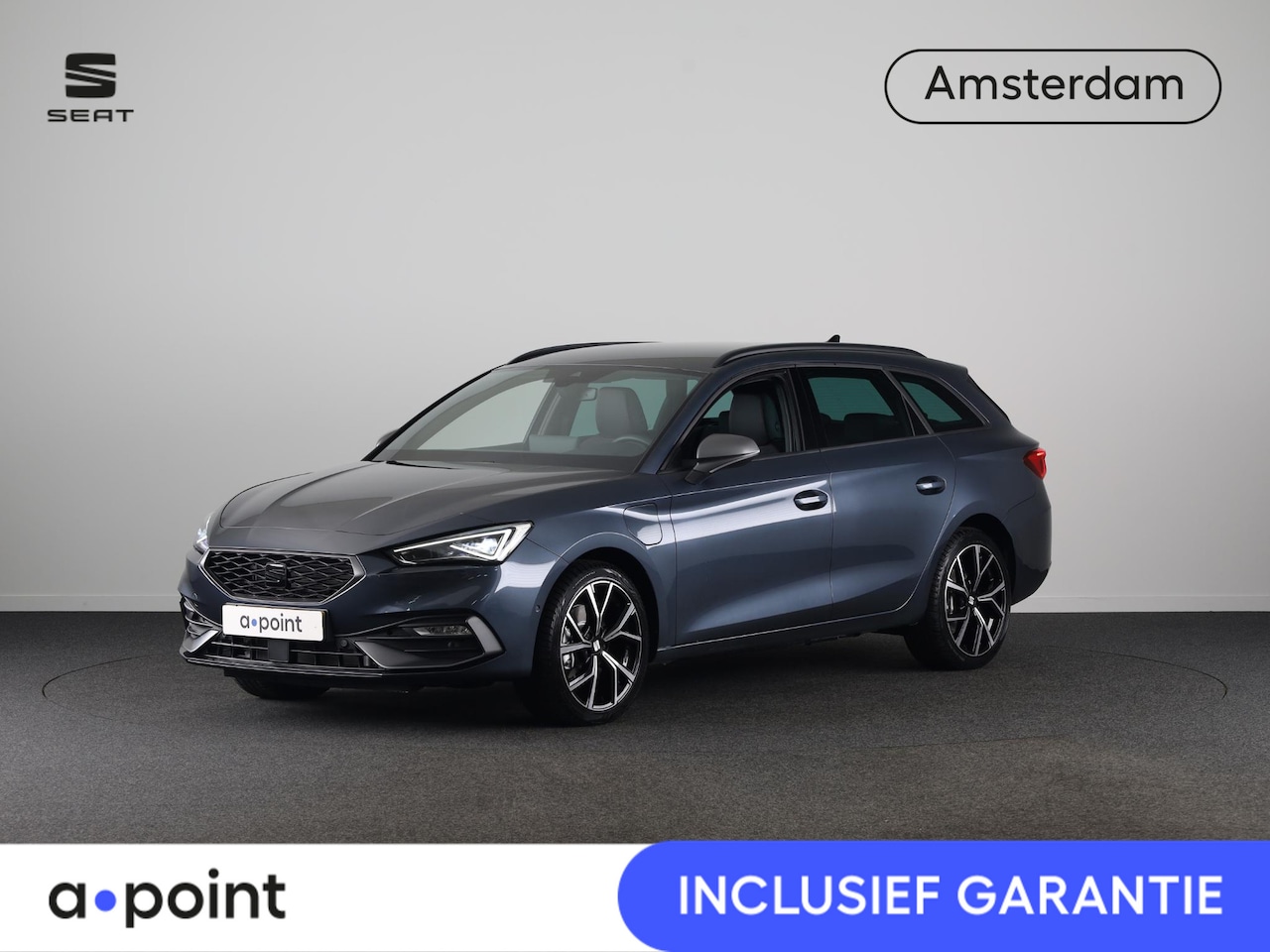 SEAT Leon Sportstourer - 1.5 TSI e-Hybrid Style Business Intense 204pk | Trekhaak | Safe & Drive | 18 inch velgen | - AutoWereld.nl