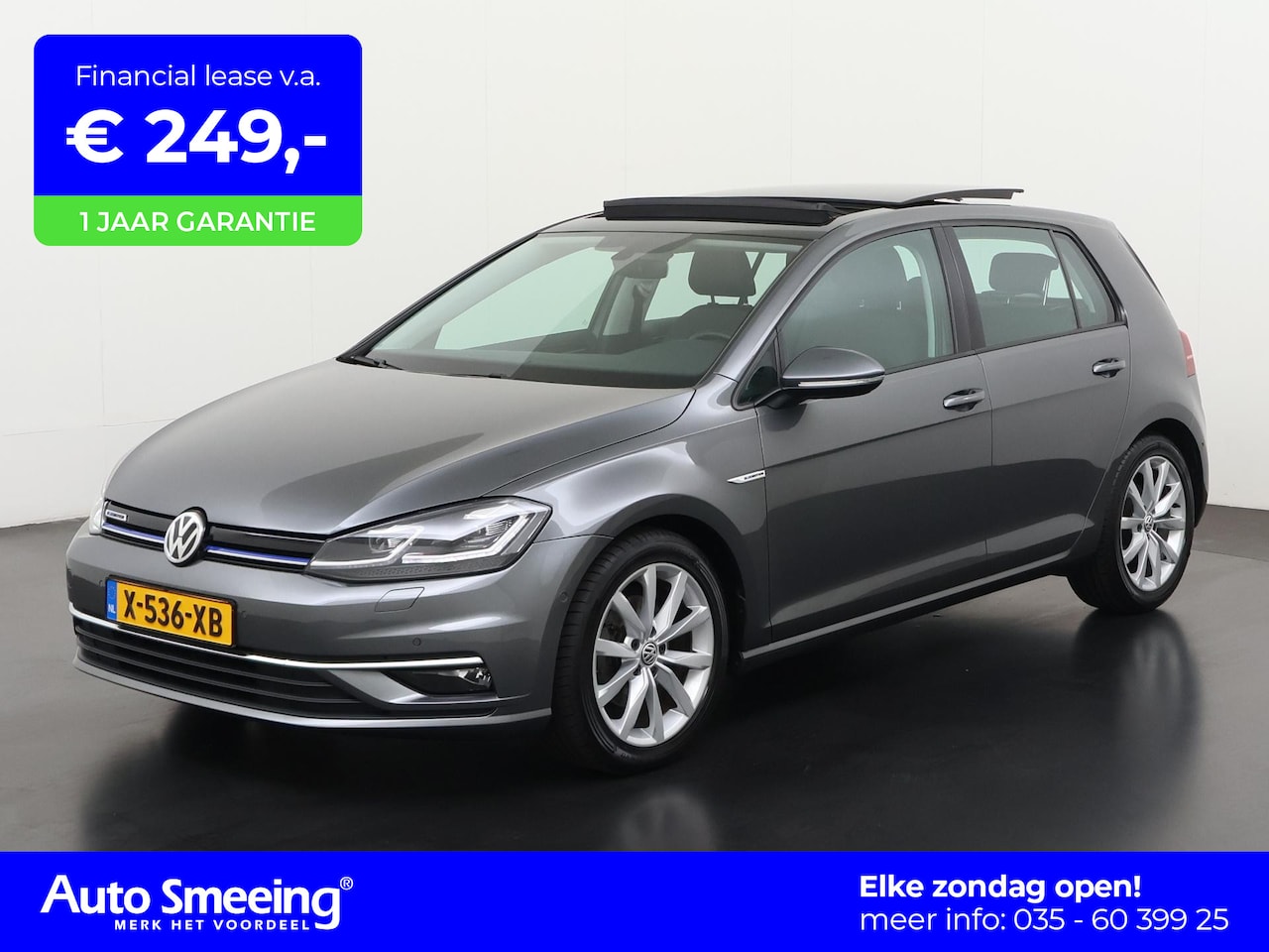 Volkswagen Golf - 1.5 TSI Highline DSG | Schuifdak | Camera | Stoelmassage | Zondag Open! - AutoWereld.nl