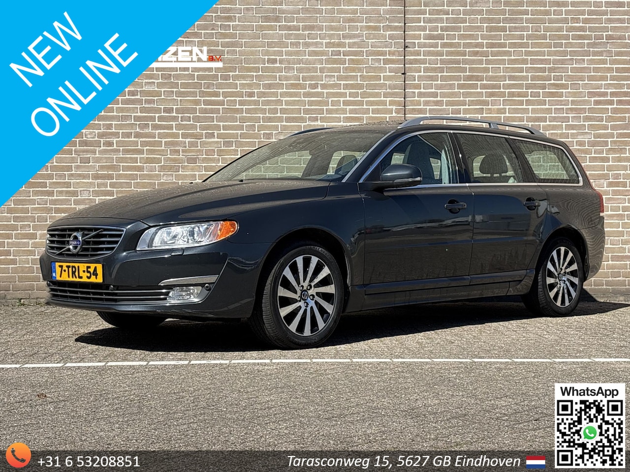 Volvo V70 - 2.0 D4 Nordic+ | Schuifdak | Leder| Navi | Climate | Cruise | Trekhaak - AutoWereld.nl