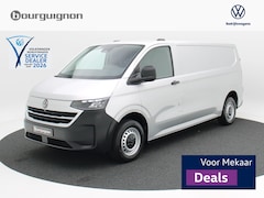 Volkswagen e-Transporter - Bedrijfswagens L2 64kWh 218 pk | Trekhaak | Achterdeuren | Bijrijdersbank | Zilver Metalli
