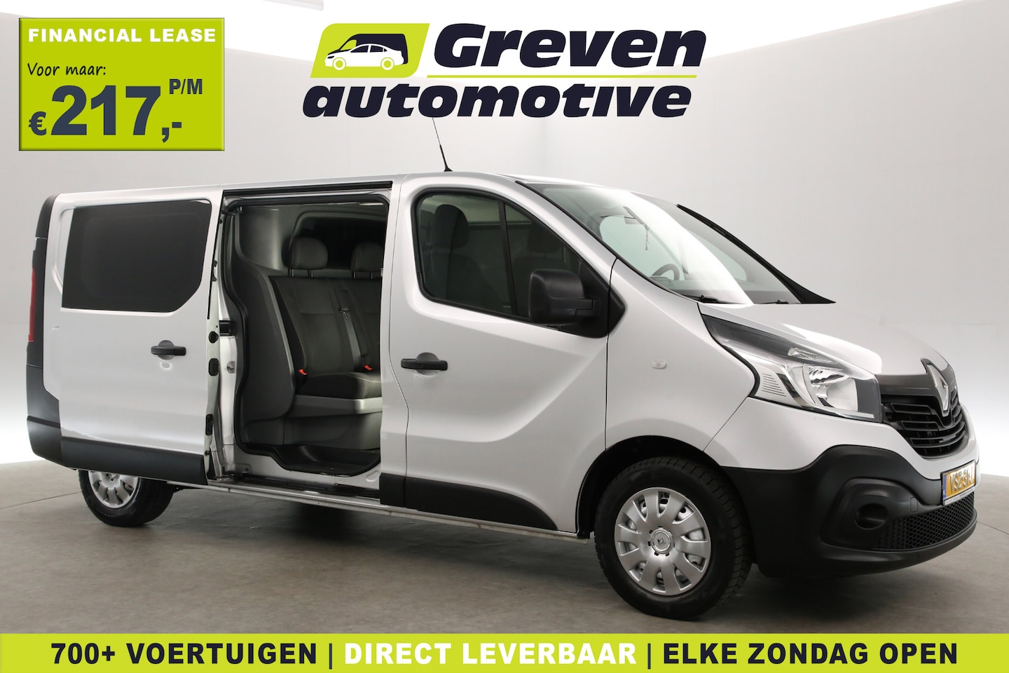 Renault Trafic - 1.6 dCi T29 L2H1 | Marge | Dubbele Cabine | Airco | Cruise | Navi | Parkeersens. - AutoWereld.nl