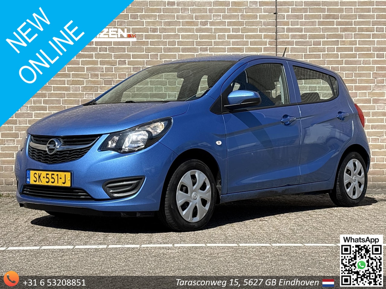 Opel Karl - 1.0 ecoFLEX Edition | € 3.200,- NETTO! | 5 Deurs | Airco | - AutoWereld.nl