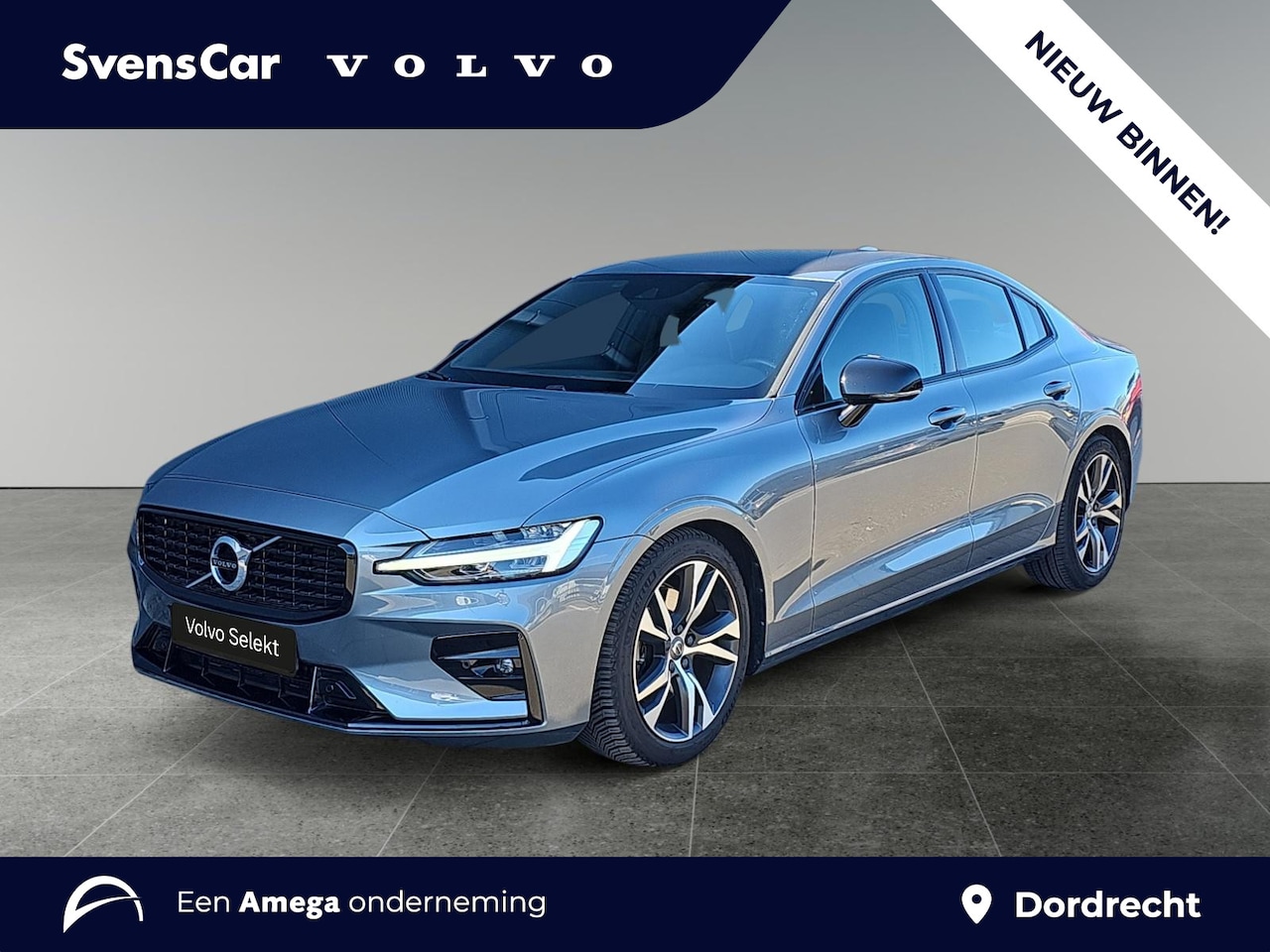 Volvo S60 - 2.0 B4 R-Design Harman / Kardon audio | Achteruitrijcamera | Keyless Entry | Sportstoelen - AutoWereld.nl