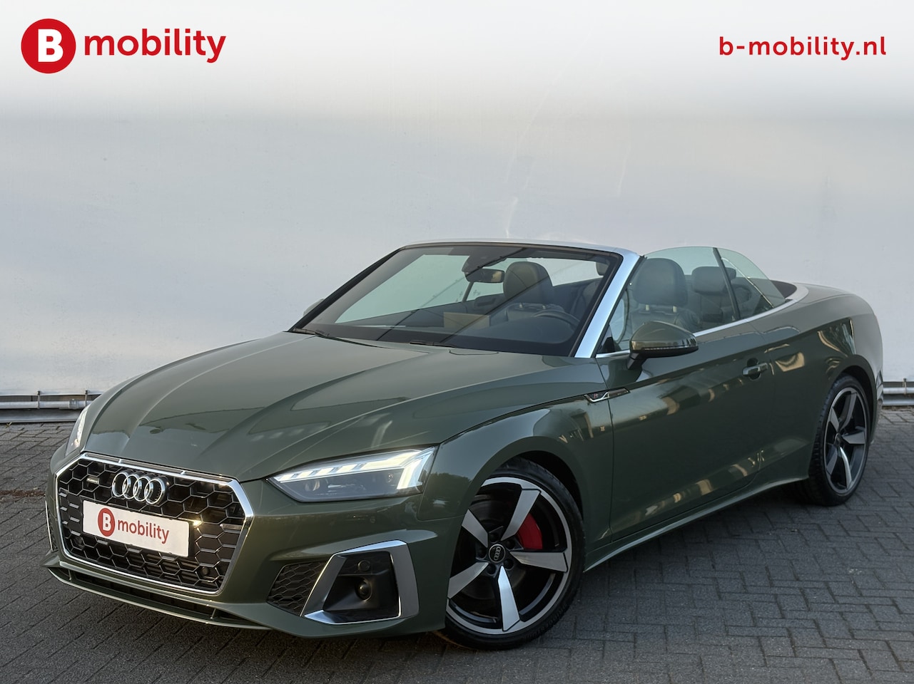 Audi A5 Cabriolet - 45 TFSI quattro S-Line edition 266PK DSG Automaat Trekhaak 1700kg | Adaptive Cruise Contro - AutoWereld.nl