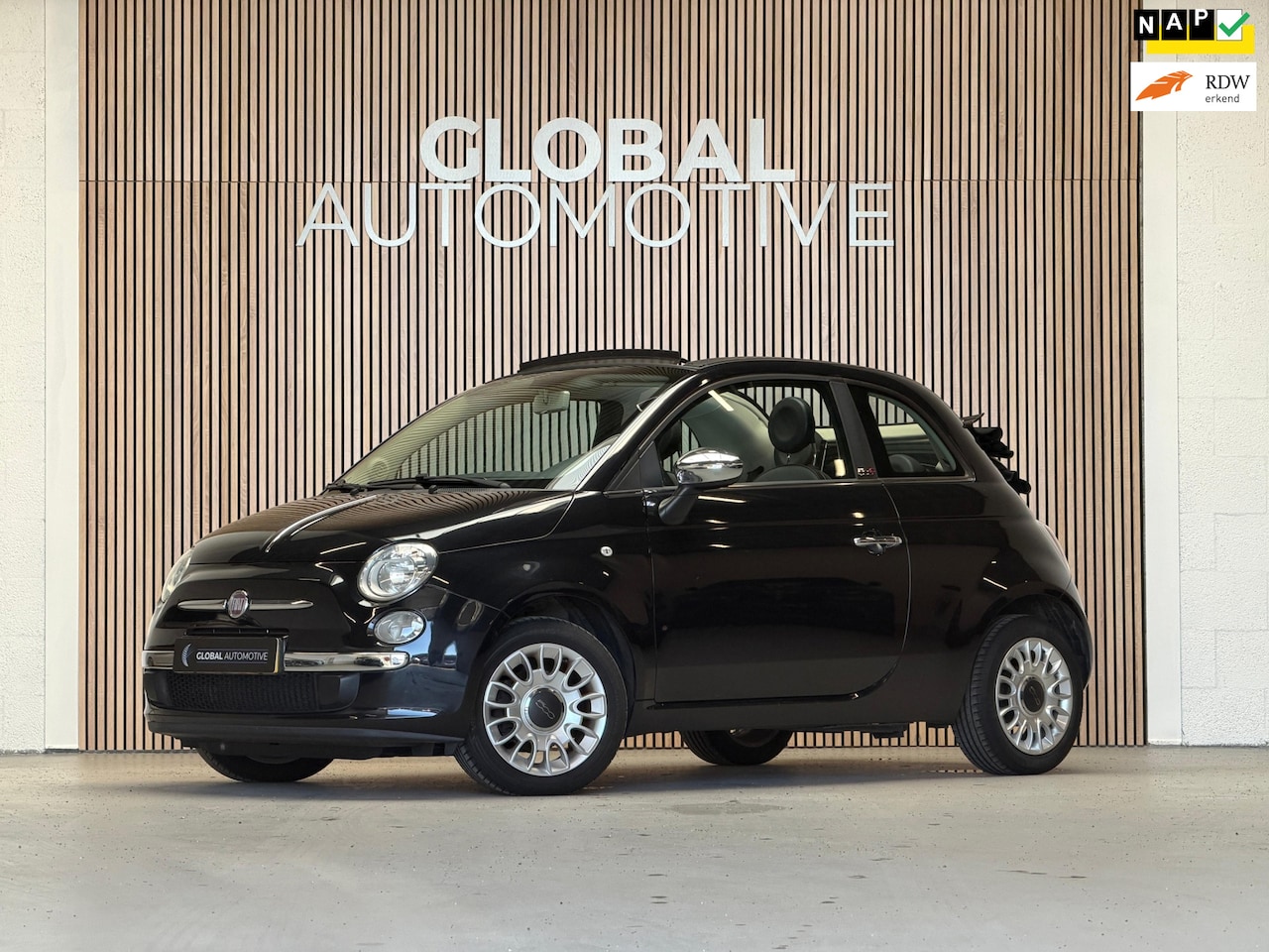 Fiat 500 C - 0.9 TwinAir Turbo Easy - AIRCO - LICHTMETALEN VELGEN - NATIONALE AUTOPAS - AutoWereld.nl