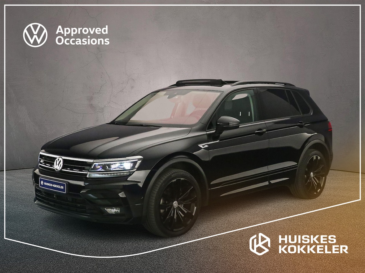 Volkswagen Tiguan - Highline 2.0 TSI 190pk 4-Motion DSG Automaat Panoramadak, Lederen bekleding, Black style, - AutoWereld.nl