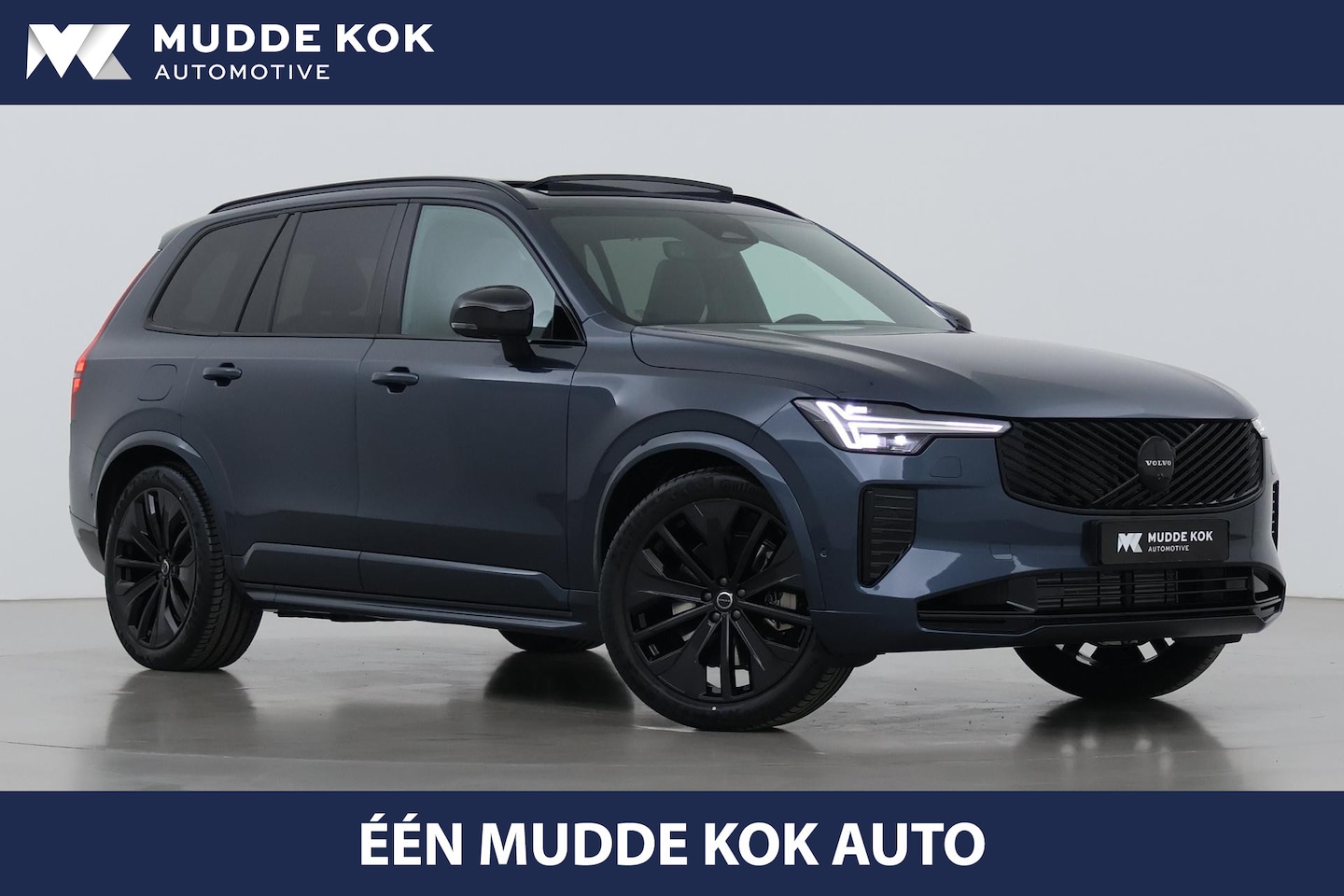 Volvo XC90 - T8 Plug-in hybrid Ultra Black Edition | Luchtvering | Trekhaak | Head-Up | 360° Camera | P - AutoWereld.nl