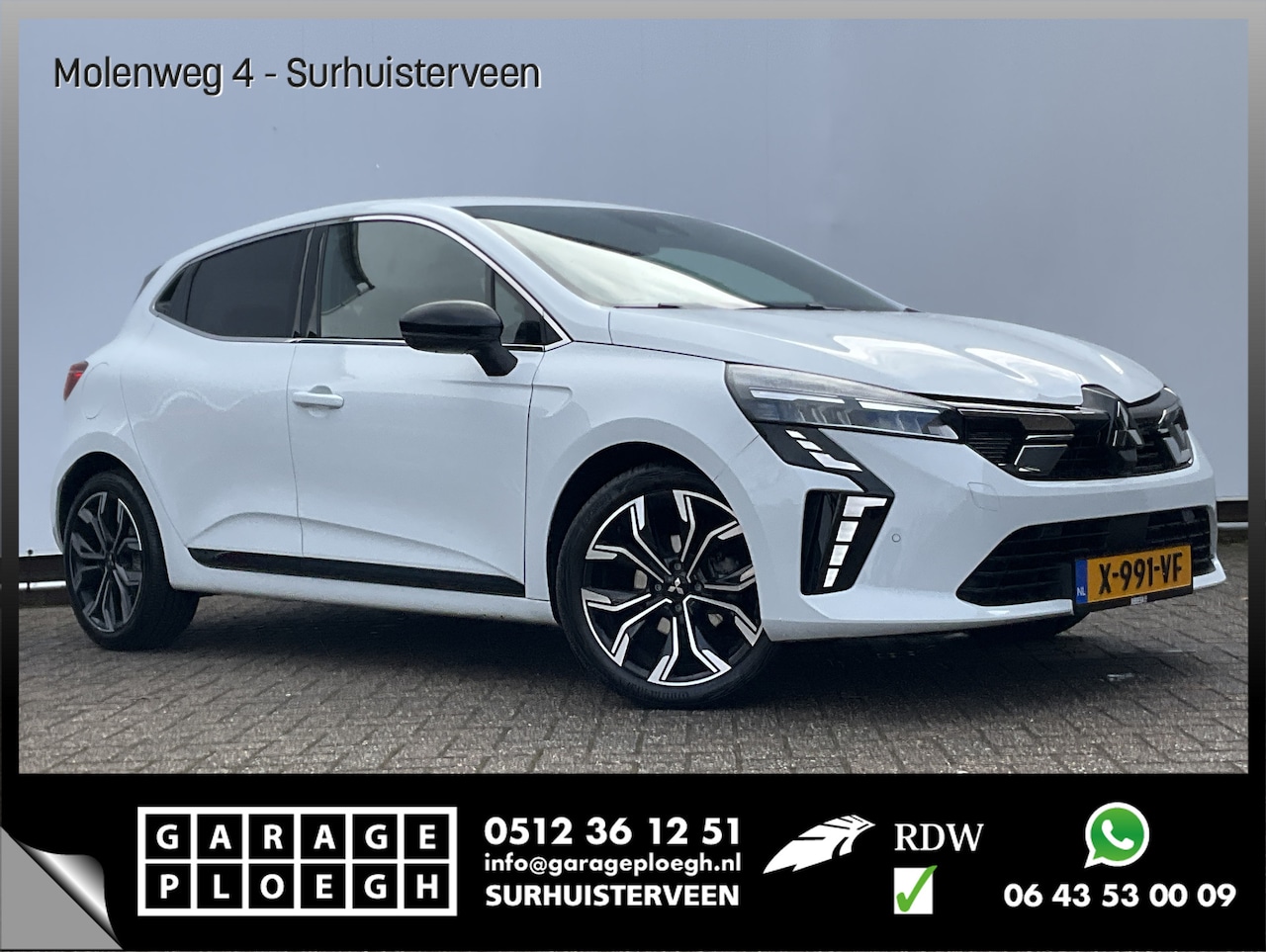 Mitsubishi Colt - 1.0T MT First Edition Trekhaak Stoel/Stuurverw Adap.Cruise Led NL-Auto Voll.Onderhouden! - AutoWereld.nl