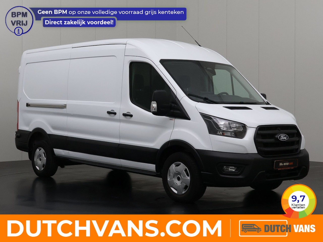 Ford Transit - 2.0TDCi 130PK L3H2 | Model 2025 | Fabrieksgarantie | Multimedia groot | Camera | Airco | C - AutoWereld.nl