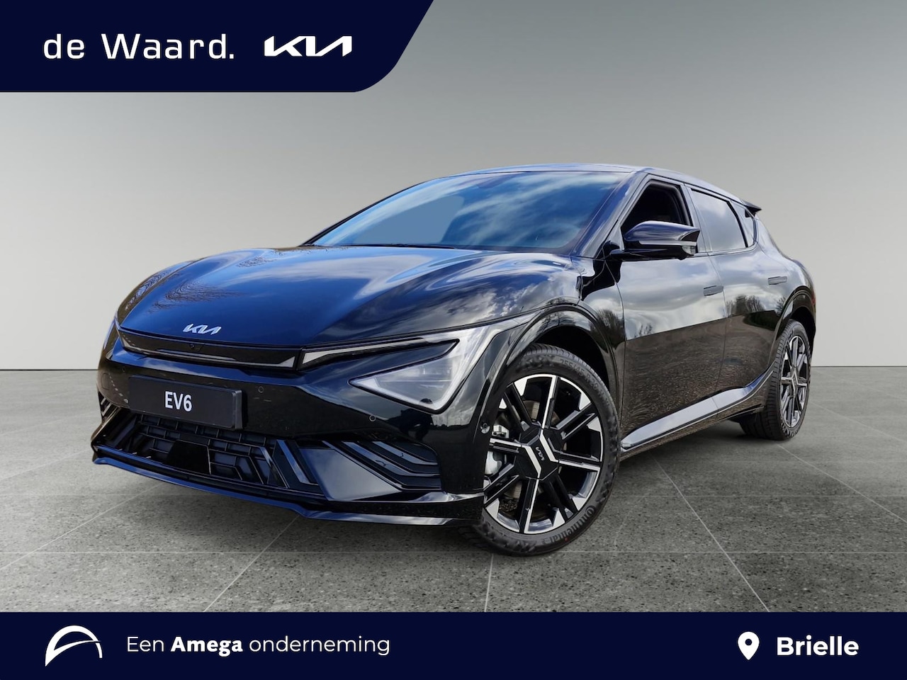 Kia EV6 - GT-Line 84kWh 228pk | EXTRA GETINTE RAMEN | SFEERVERLICHTING | ELEK. VERST. VOORSTOELEN | - AutoWereld.nl