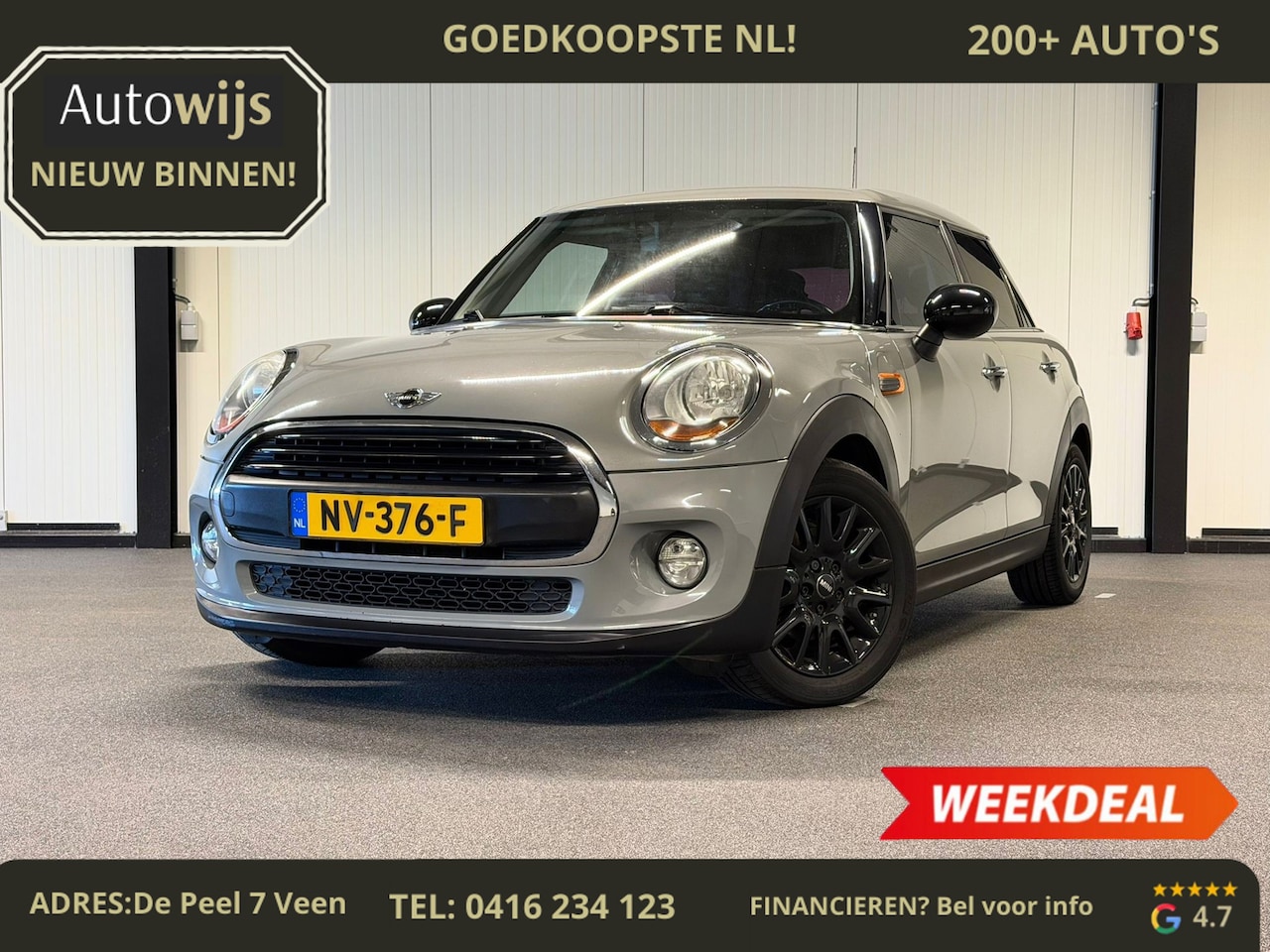 MINI One - Mini 1.2 Business|UNION JACK|NAVI|LM-VELG - AutoWereld.nl