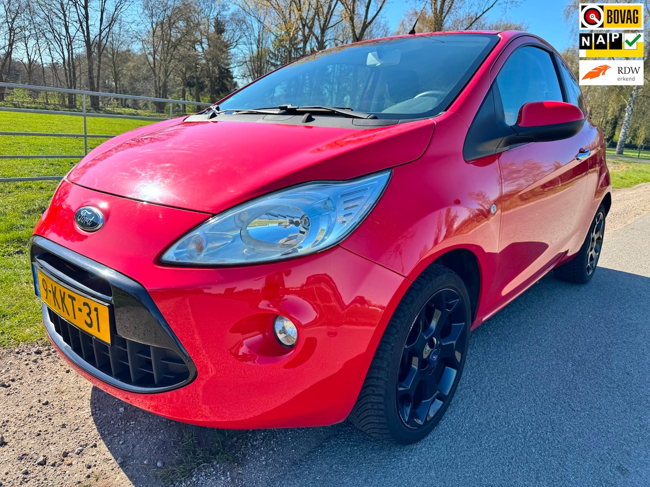 Ford Ka - 1.2 Metal start/stop keurig onderhouden|climate control|stoelverwarming - AutoWereld.nl