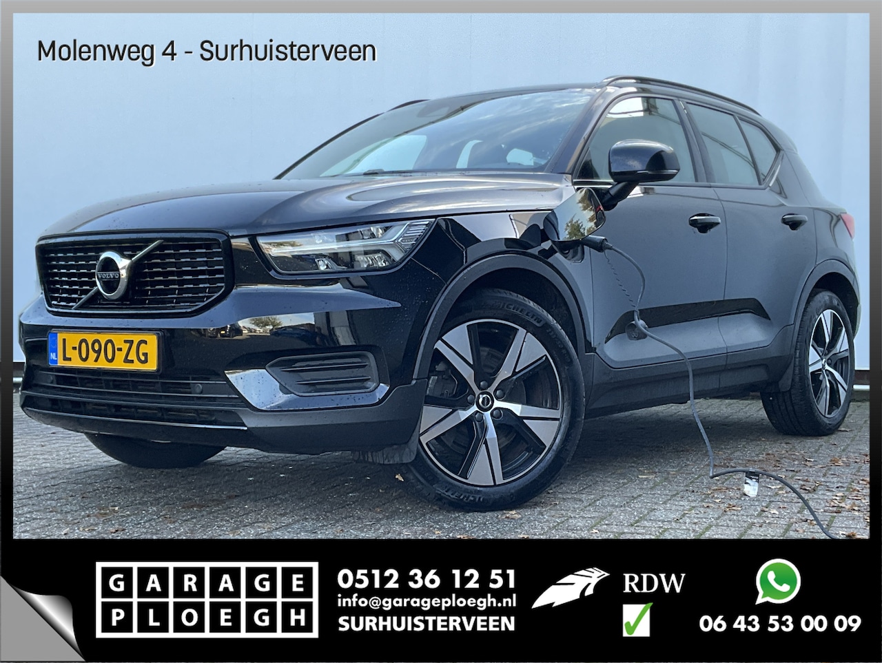 Volvo XC40 - 1.5 T5 262pk PHEV Recharge R-Design Elek.Trekhaak Leer Stoel/Stuurverw Adap.Cruise NL-Auto - AutoWereld.nl